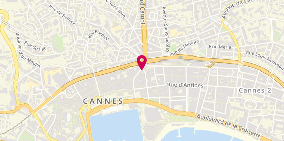Plan de Afv Groupe, 23 Rue Jean de Riouffe, 06400 Cannes