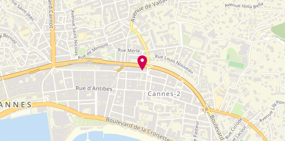 Plan de Cabinet Chevallet, 33 Rue Jean Jaurès, 06400 Cannes