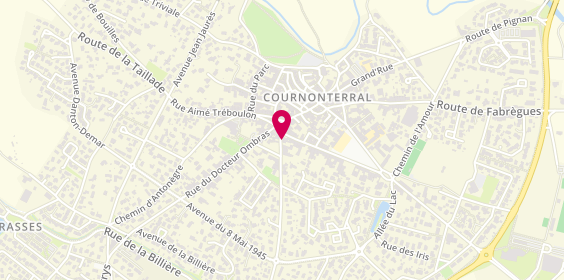 Plan de Caisse d'Epargne, 5 Rue Dr Malabouche, 34660 Cournonterral