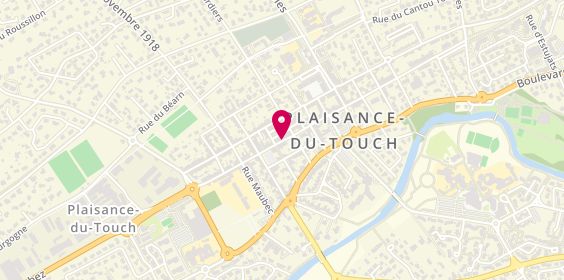 Plan de Christophe Paucton Assurances Conseils, 61 Avenue Pyrénées, 31830 Plaisance-du-Touch