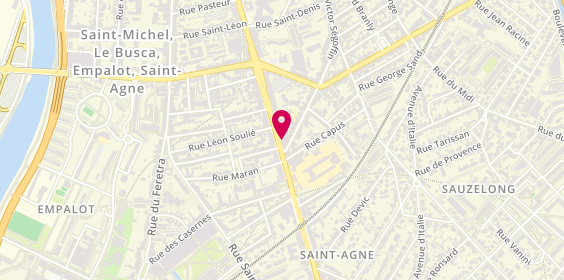 Plan de GMF Assurances TOULOUSE ST AGNE, 34 avenue de l'U.r.s.s, 31400 Toulouse
