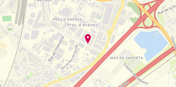 Plan de EI Jerome Pourreau, 797 Avenue du Marché Gare
Résidence le Nouveau Palace Bâtiment F, 34070 Montpellier