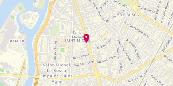 Plan de Agent General Areas, 63 grande Rue Saint-Michel, 31400 Toulouse