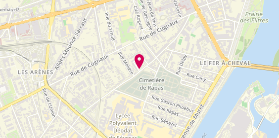 Plan de Groupama d'Oc, Saint Cyprien
43 Avenue Etienne Billieres, 31300 Toulouse