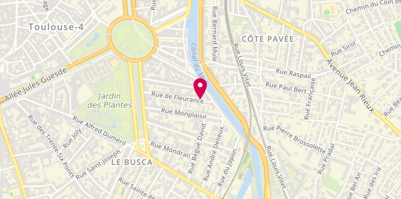 Plan de Aviva, 43 Bis Rue de Fleurance, 31400 Toulouse