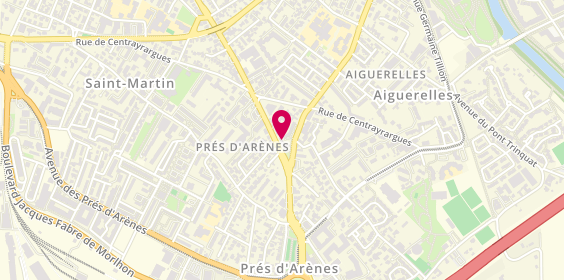 Plan de MAAF Assurances MONTPELLIER PALAVAS, 97 avenue de Palavas, 34070 Montpellier