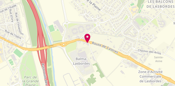 Plan de Axa Assurances, 22 Route de Castres, 31130 Balma