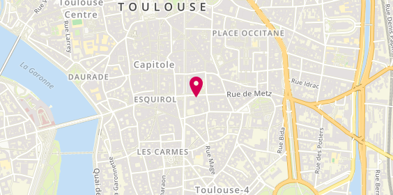 Plan de La France Mutualiste, 32 Rue de Metz, 31000 Toulouse