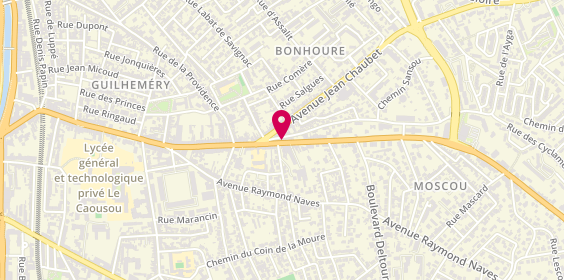 Plan de Aréas Assurances, 7 avenue de Castres, 31500 Toulouse
