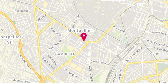 Plan de Harmonie Mutuelle, 5 Cours Gambetta, 34000 Montpellier