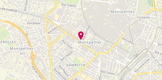 Plan de MFA - Montpellier, 16 Cr Gambetta, 34000 Montpellier