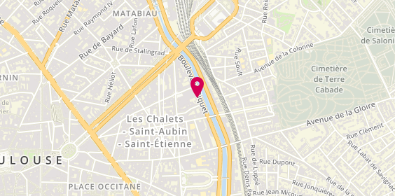 Plan de Matmut, 34 Boulevard Pierre Paul Riquet, 31000 Toulouse