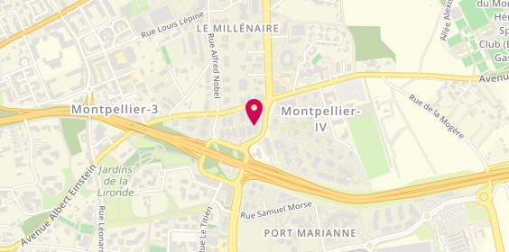 Plan de Mutuelle Générale - Section 34, 1350 avenue Albert Einstein, 34000 Montpellier