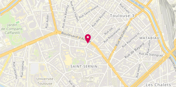 Plan de Mutuelle Just, 1 Boulevard d'Arcole, 31000 Toulouse