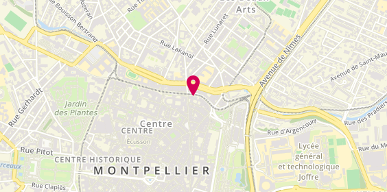 Plan de Agence Intériale, 6 Louis Blanc, 34000 Montpellier