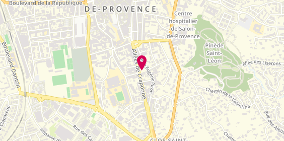 Plan de Agence Guiches Pierson, 147 allée de Craponne, 13300 Salon-de-Provence