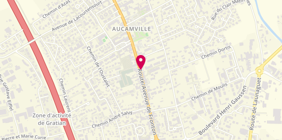 Plan de MAAF Assurances AUCAMVILLE, 462 avenue de Fronton, 31200 Toulouse