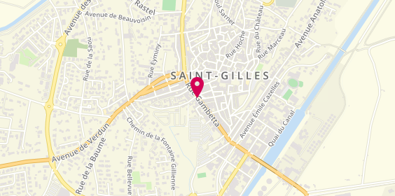 Plan de Allianz, 49 Rue Gambetta, 30800 Saint-Gilles
