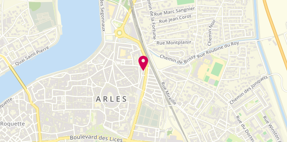 Plan de MAAF Assurances ARLES, 4 Boulevard Emile Combes, 13200 Arles