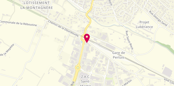 Plan de Matmut, En-Provence
43 Bis Route d'Aix, 84120 Pertuis
