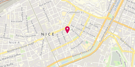 Plan de Cabinet Niddam, 21 Rue Pastorelli, 06000 Nice