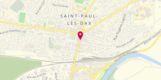 Plan de Groupama, 5 avenue de la Liberté, 40990 Saint-Paul-lès-Dax