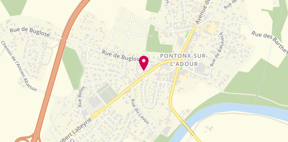Plan de Agence Groupama Pontonx sur Adour, 238 avenue Robert Labeyrie, 40465 Pontonx-sur-l'Adour