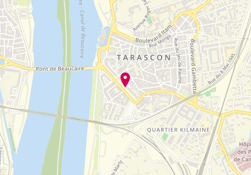 Plan de Tarascon, 15 Cours A. Briand, 13150 Tarascon