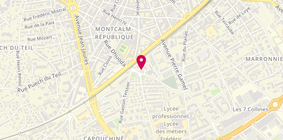 Plan de Axa Assurances, 15 Rue Andre Simon, 30900 Nîmes