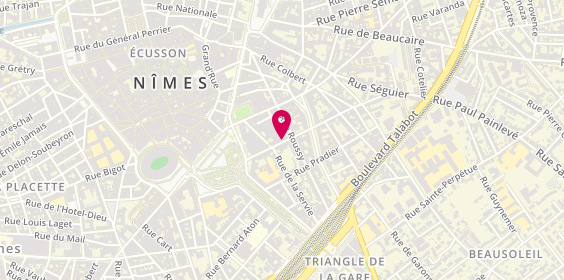 Plan de Gan Assurances - Benoît TAREL - Agence Nimes Tour Magne, 7 Rue Monjardin, 30000 Nîmes