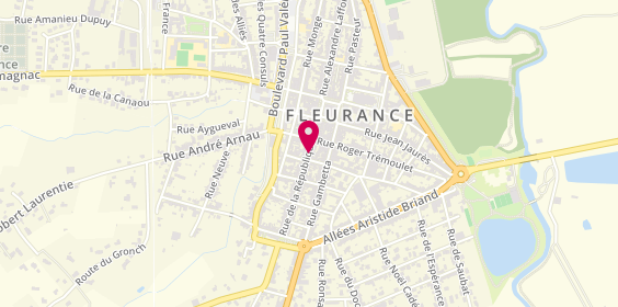 Plan de Allianz, 100 Rue de la République, 32500 Fleurance