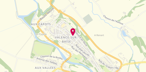 Plan de Groupama, 6 Rue Victor Hugo, 32310 Valence-sur-Baïse