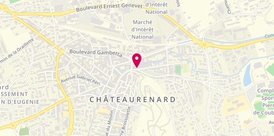 Plan de Allianz Assurance CHATEAURENARD - Jerome SAUREL, 5 Bis avenue Marx Dormoy, 13160 Châteaurenard