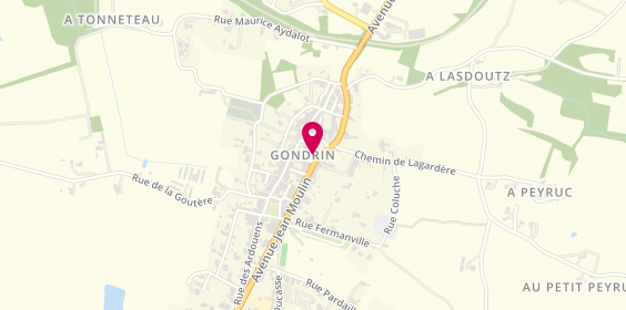 Plan de Groupama, 72 avenue Jean Moulin, 32330 Gondrin