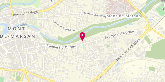 Plan de Mgen Section Departementale 40, 455 avenue Eloi Ducom, 40000 Mont-de-Marsan