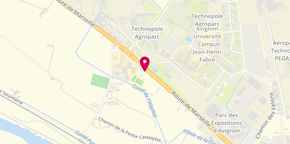 Plan de Mapa - Mutuelle d'Assurance, Min- Bâtiment H1
Route de Marseille, 84140 Avignon