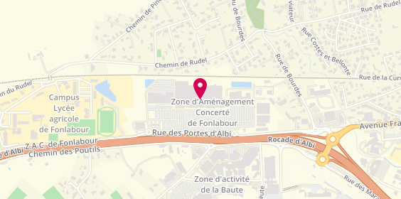 Plan de Matmut, Zone Aménagement de Fonlabour
Rue des Portes d'Albi, 81000 Albi