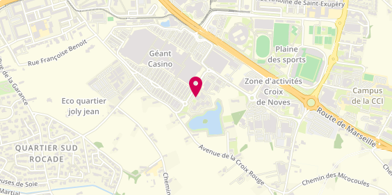 Plan de MGA - Mutuelle Générale d'Avignon, Cap Sud
375 Rue Pierre Seghers Immeuble le Polaris, 84000 Avignon