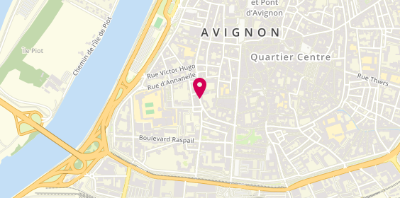 Plan de Axa, 73 Rue Joseph Vernet, 84000 Avignon