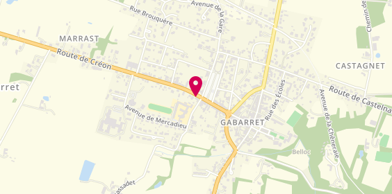 Plan de Groupama, 9 Route de Créon, 40310 Gabarret