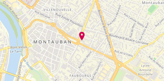 Plan de Allianz Assurance MONTAUBAN GAMBETTA - Caroline PELOFFY, 3 Boulevard Gustave Garrisson, 82000 Montauban