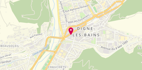 Plan de Allianz Assurance DIGNE-LES-BAINS - Jérémy TEYSSIER, 12 Boulevard Gassendi, 04004 Digne-les-Bains