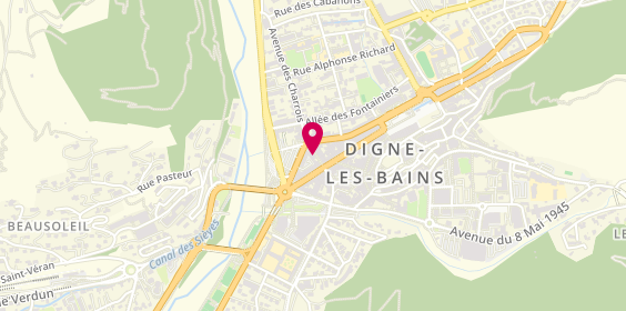 Plan de Pascal Sammut, 8 Beau de Rochas, 04000 Digne-les-Bains