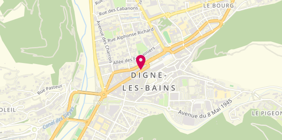 Plan de Aviva Assurances, 63 Boulevard Gassendi, 04000 Digne-les-Bains