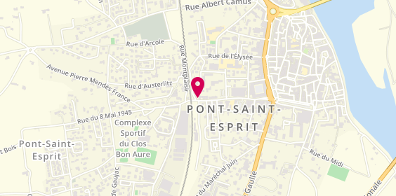 Plan de Axa Assurances, 362 Gaston Doumergue, 30130 Pont-Saint-Esprit