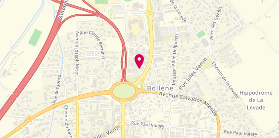 Plan de Agence de Bollene, 259 Rue Robert Schuman, 84500 Bollène