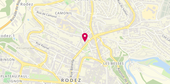 Plan de Smabtp, 69 Rue Béteille, 12000 Rodez