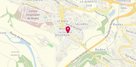 Plan de Caisse d'Epargne, 15 avenue Jean Monnet, 12000 Rodez
