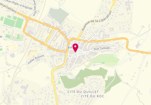 Plan de Assurance Agence SwissLife Bazas - Romain LAMARQUE, 4 Rue Fondespan, 33430 Bazas