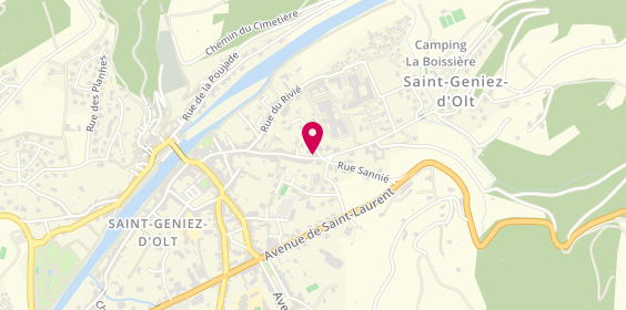 Plan de Allianz Assurance SAINT GENIEZ d'OLT - VALENQ & MASSON, 39 Rue Frayssinous, 12130 Prades-d'Aubrac